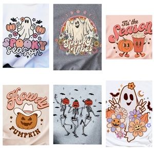 Fall & Halloween Sweatshirts Ready to Print!